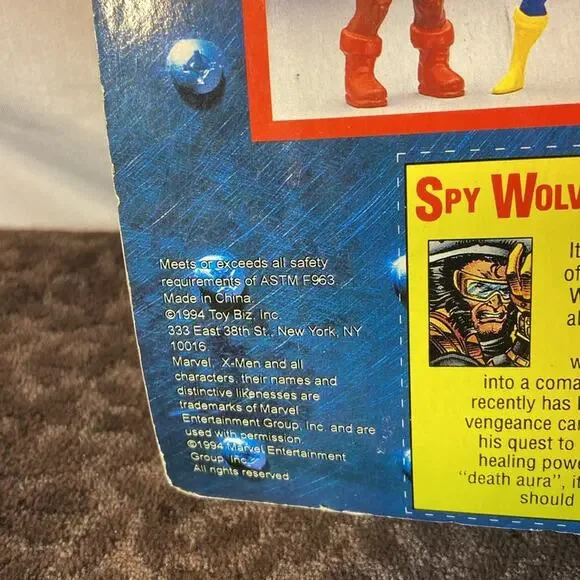 Marvel Comics X-Men Steel Mutants Spy Wolverine vs Omega Red - Picture 4 of 5